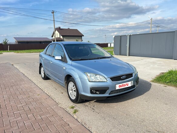 2007 Ford Focus II, серый, 375000 рублей - вид 1