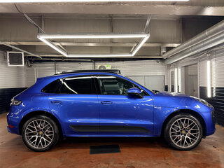 2019 Porsche Macan S I Рестайлинг, синий, 5200000 рублей, вид 5