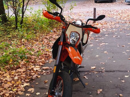 2012 KTM 690 SMC R, оранжевый, 480000 рублей, вид 4