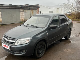 2016 Lada (ВАЗ) Granta I, серый, 390000 рублей, вид 1