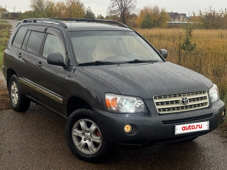 2003 Toyota Highlander I (XU20), серый, 750000 рублей, вид 2