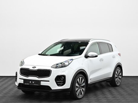 2017 Kia Sportage IV, белый, 1749000 рублей, вид 3