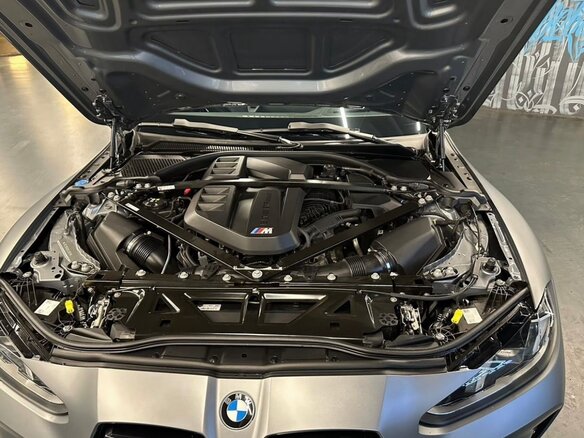 2024 BMW M3 Competition Package VI (G80) Рестайлинг, серый, 11600000 рублей - вид 9