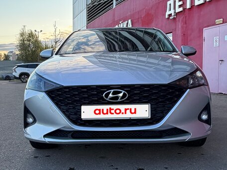 2020 Hyundai Solaris II Рестайлинг, серый, 1490000 рублей, вид 3