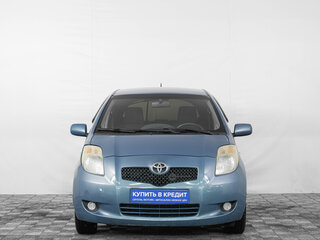 2007 Toyota Yaris II, голубой, 669000 рублей, вид 2