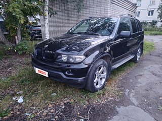 2004 BMW X5 3.0i I (E53) Рестайлинг, чёрный, 850000 рублей, вид 1