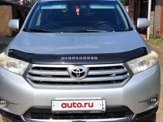 2010 Toyota Highlander II (XU40) Рестайлинг, серебристый, 1849000 рублей, вид 2