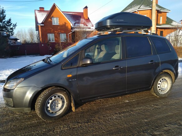 2005 Ford C-MAX I, серый, 470000 рублей - вид 6
