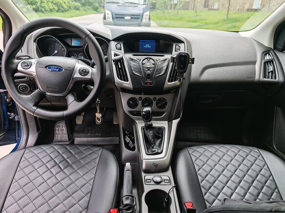 2014 Ford Focus III, синий, 950000 рублей - вид 10
