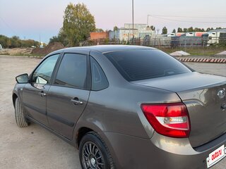 2015 Lada (ВАЗ) Granta I, коричневый, 525000 рублей, вид 4