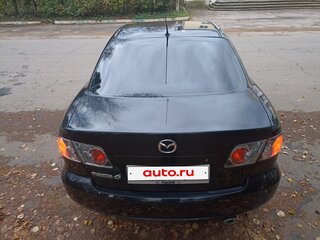 2006 Mazda 6 I (GG) Рестайлинг, чёрный, 355000 рублей, вид 4