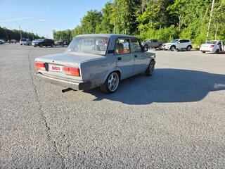 2006 Lada (ВАЗ) 2107, чёрный, 300000 рублей, вид 3