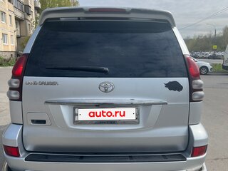2008 Toyota Land Cruiser Prado 5-speed 120 Series Рестайлинг, серебристый, 2090000 рублей, вид 5