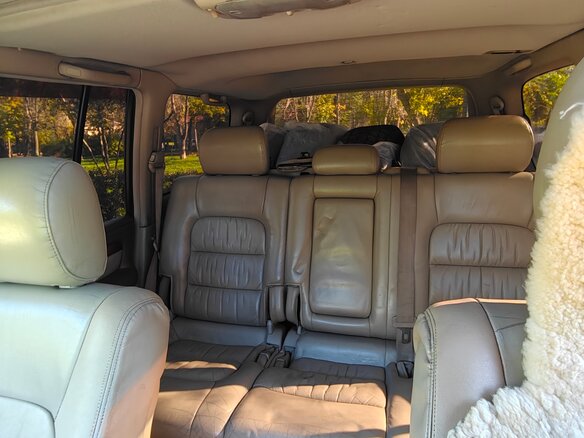 1998 Lexus LX 470 II, серый, 900000 рублей - вид 19