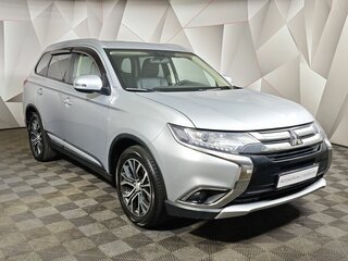 2017 Mitsubishi Outlander III Рестайлинг 2, серебристый, 1855000 рублей, вид 3