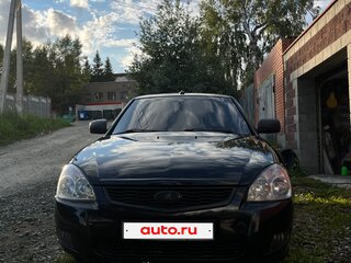 2012 Lada (ВАЗ) Priora I, чёрный, 400000 рублей, вид 3