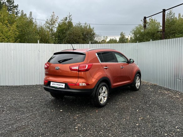 2013 Kia Sportage III, оранжевый - вид 1