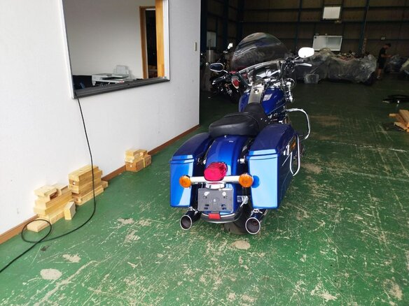 2010 Harley-Davidson Road King, синий, 740000 рублей - вид 3