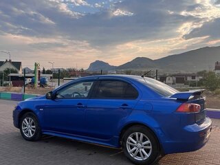 2008 Mitsubishi Lancer X, синий, 500000 рублей, вид 4