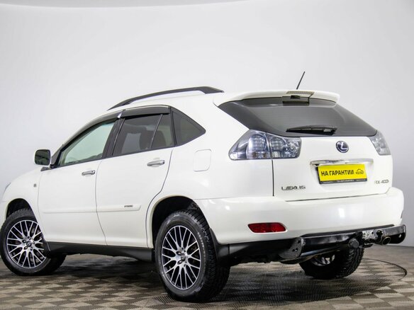 2008 Lexus RX 400h II Рестайлинг, белый, 1849000 рублей - вид 3