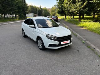 2015 Lada (ВАЗ) Vesta I, белый, 730000 рублей, вид 2