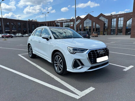 2022 Audi Q3 35 TFSI II (F3), белый, 2625000 рублей, вид 1