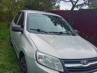 2014 Lada (ВАЗ) Granta I, серебристый, 420000 рублей, вид 4