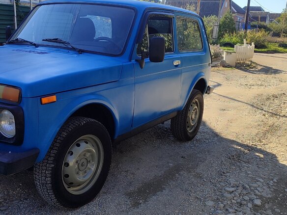1995 Lada (ВАЗ) 2121 (4x4) I Рестайлинг, голубой, 195000 рублей