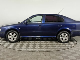 2008 Skoda Octavia I (A4) Рестайлинг, синий, 470000 рублей, вид 4