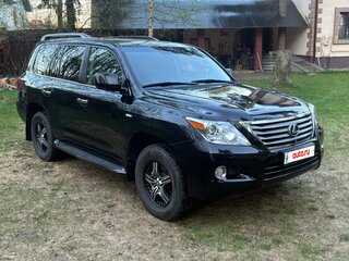 2010 Lexus LX 570 III, чёрный, 3300000 рублей, вид 3