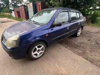 2004 Renault Symbol I Рестайлинг, синий, 281000 рублей, вид 4
