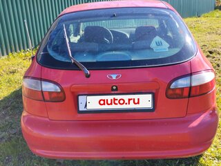 1998 Daewoo Lanos, красный, 80000 рублей, вид 3
