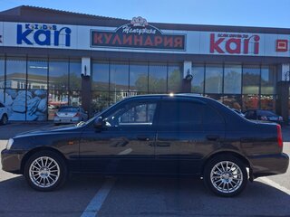 2011 Hyundai Accent ТагАЗ II, чёрный, 649000 рублей, вид 3