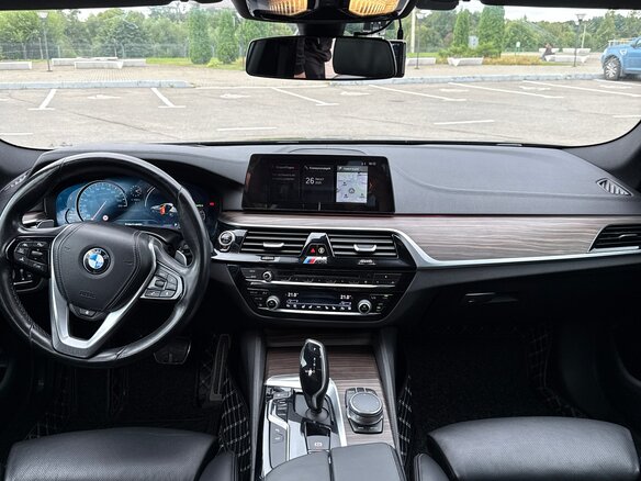 2017 BMW 5 серии 530i xDrive VII (G30/G31/G38), серый - вид 6