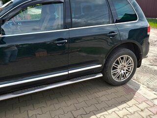 2005 Volkswagen Touareg I, зелёный, 1000000 рублей, вид 3
