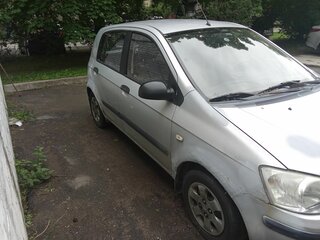 2005 Hyundai Getz I, серебристый, 210000 рублей, вид 2