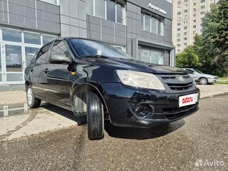 2012 Lada (ВАЗ) Granta I, чёрный, 335000 рублей, вид 2