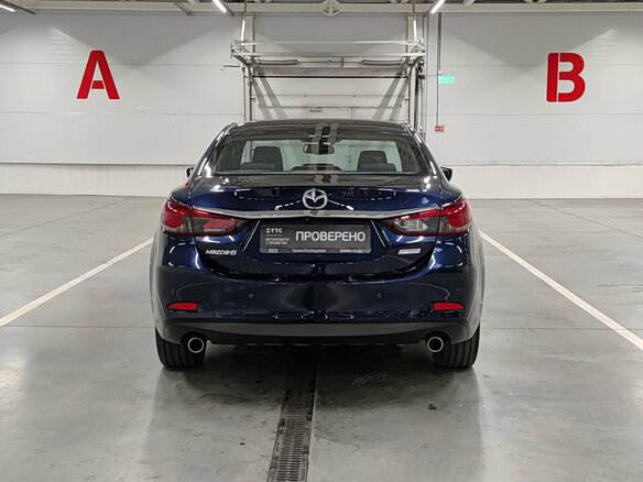 2016 Mazda 6 III (GJ) Рестайлинг, синий, 1610000 рублей - вид 5