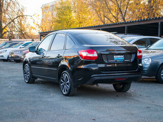 2024 Lada (ВАЗ) Granta I Рестайлинг, чёрный, 855000 рублей, вид 4