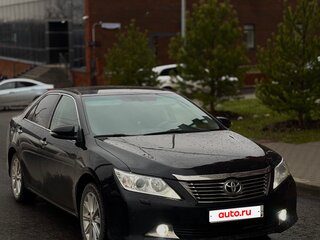 2014 Toyota Camry VII (XV50), чёрный, 1800000 рублей, вид 2