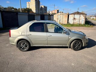 2011 Renault Logan I Рестайлинг, бежевый, 330000 рублей, вид 3