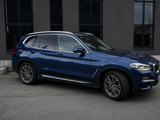 2018 BMW X3 20i xDrive III (G01), синий, 3730000 рублей, вид 4