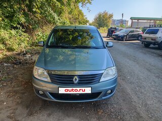 2012 Renault Logan I Рестайлинг, синий, 485000 рублей, вид 1