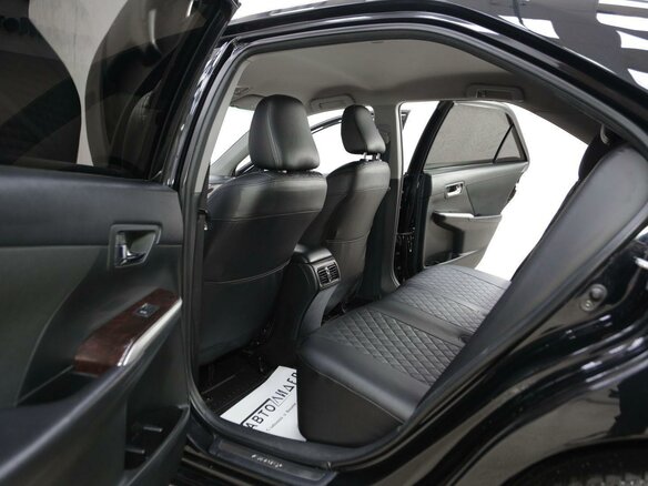 2017 Toyota Camry VII (XV50) Рестайлинг 2, чёрный - вид 8
