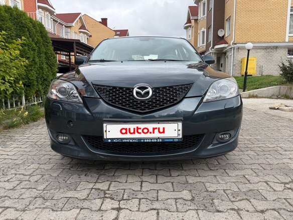 2005 Mazda 3 I (BK), зелёный, 610000 рублей