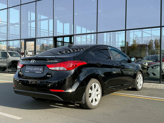 2012 Hyundai Elantra V (MD), чёрный, 870000 рублей, вид 4