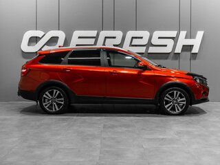 2018 Lada (ВАЗ) Vesta SW Cross I, красный, 990000 рублей, вид 5