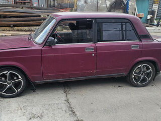 2000 Lada (ВАЗ) 2107, пурпурный, 250000 рублей, вид 3