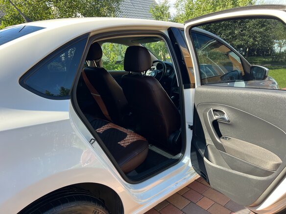 2013 Volkswagen Polo V, белый - вид 9