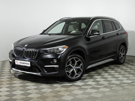 2018 BMW X1 28i xDrive II (F48), чёрный, 2065281 рублей, вид 1